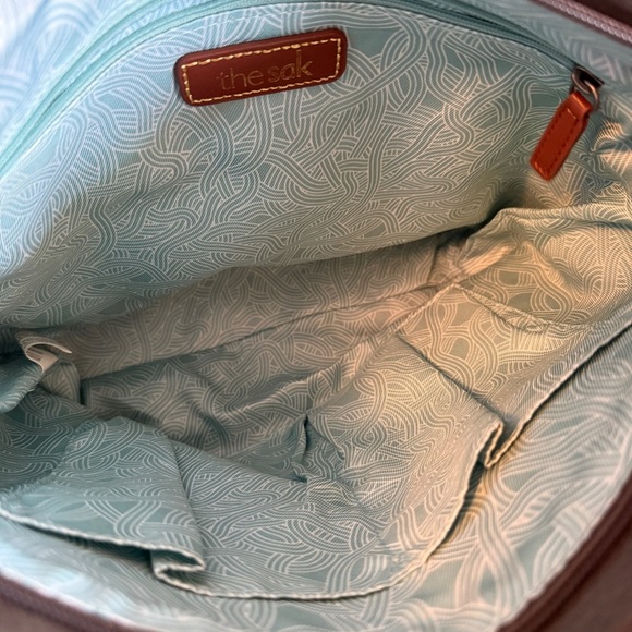 EUC The Sak De Young  Leather Hobo Shoulder Bag - Picture 4 of 6